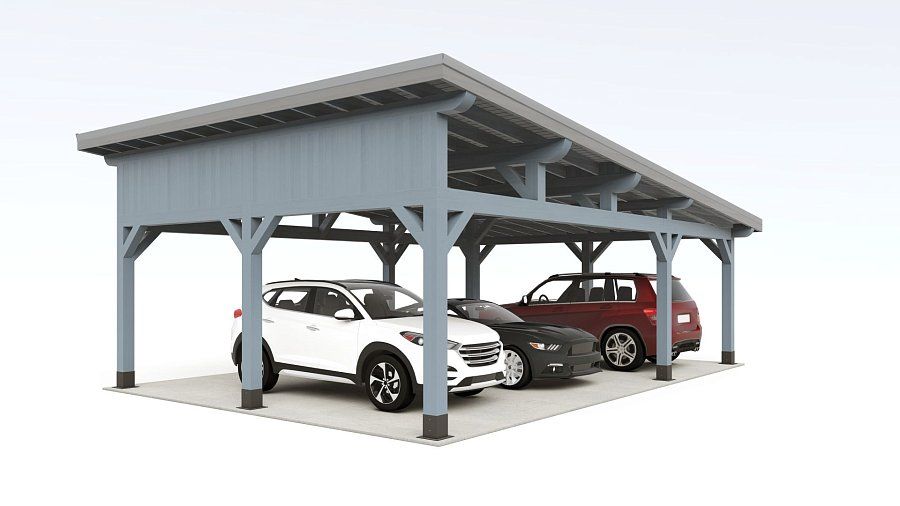 Навес односкатный АТРИУМ