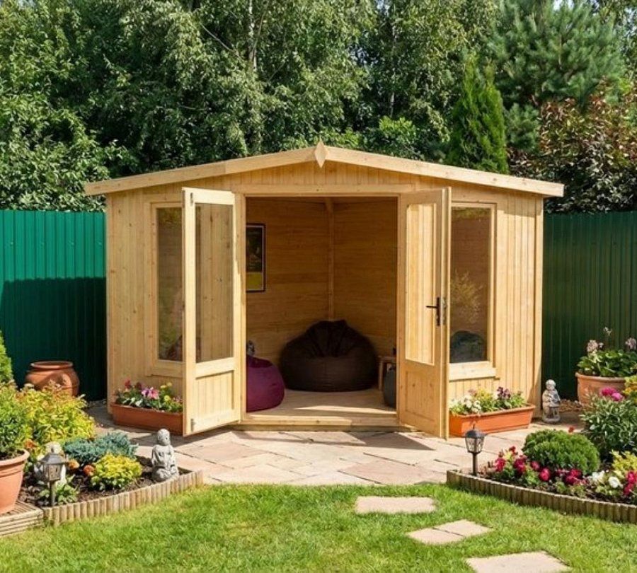 Оригинальная беседка УГОЛОК