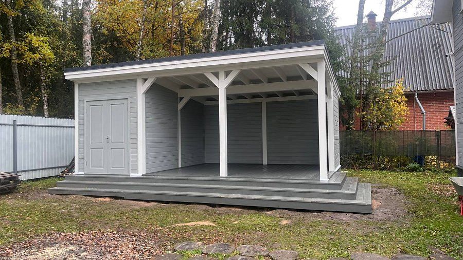 Летняя кухня ШАРЛОТТА 4х7