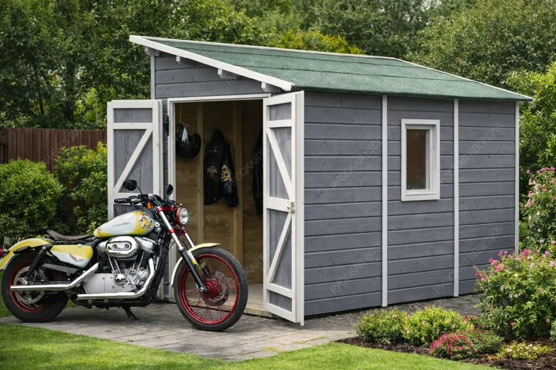 Гараж для мотоцикла Пикр