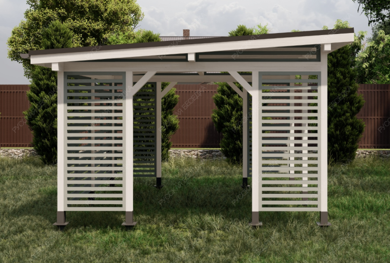 Квадратная беседка НИКА