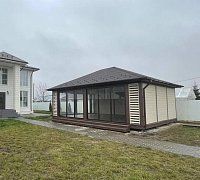 Застекленная беседка БАЛТИКА 7х6