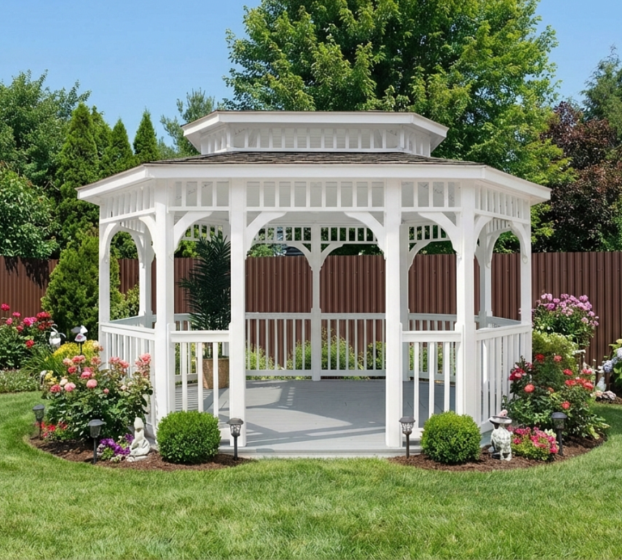 Овальная беседка Невеста