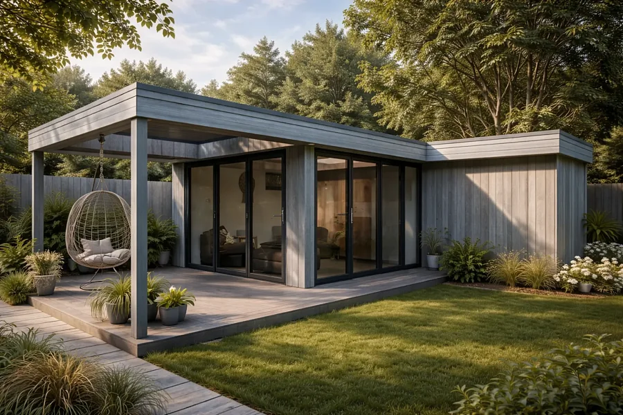 Угловая беседка Исландия