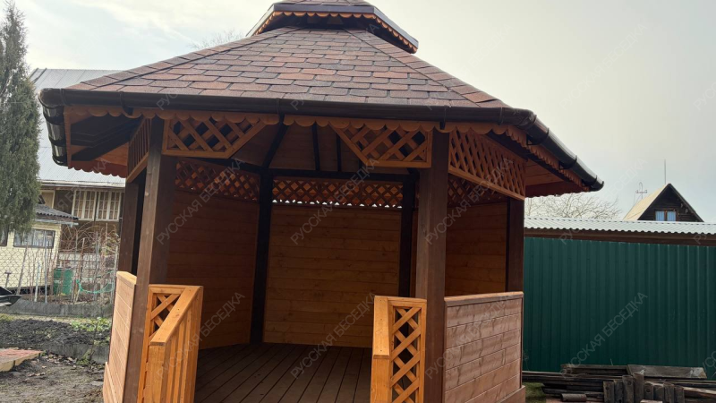 Шестигранная беседка КАНТИ