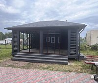 Закрытая беседка Балтика 4х6