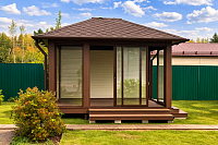 Застекленная беседка АННЭТ