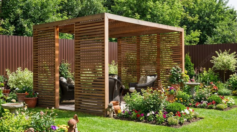 Современная беседка АМАНДА